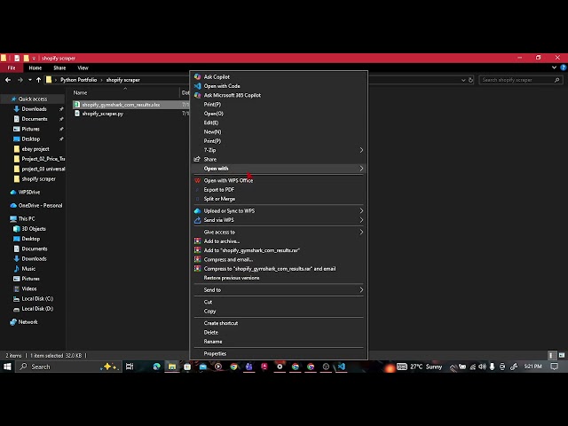 Shopify Store Scraper using Python | Shopify JSON API | Export to Excel