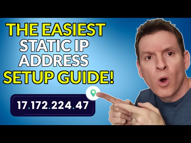 Configure a Static IP Address the Easy way! Fix Network Issues Fast!