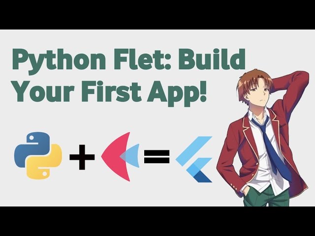 Python Flet: Build Your First App (Beginner Tutorial)