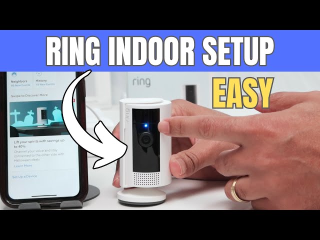 Ring Indoor Camera Setup