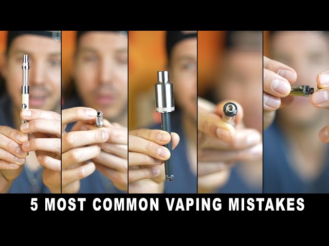 HoneyStick Tutorial on 5 Most Common Vaping Mistakes like turning vape pen on/off or fill cartridge