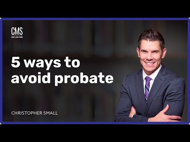 5 ways to avoid probate