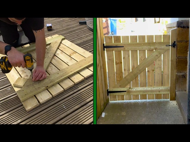 How to Build and Fit a DIY Garden Gate (Step by Step)