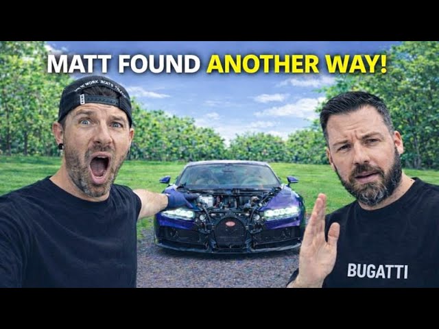 Bugatti Refused the Parts… So Matt Armstrong Found Another Way