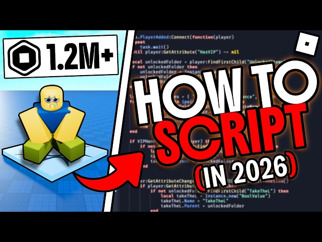 How To Start Scripting On Roblox in 2026 (Beginners Guide)