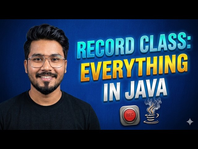 What is Record Class in Java? | Complete Explanation with Real-Time Examples