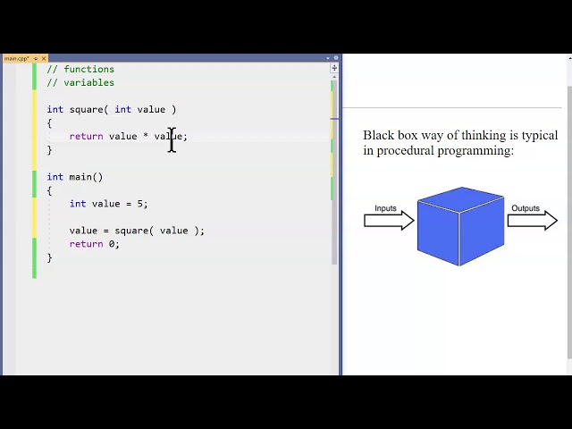 1.4 Procedural Programming