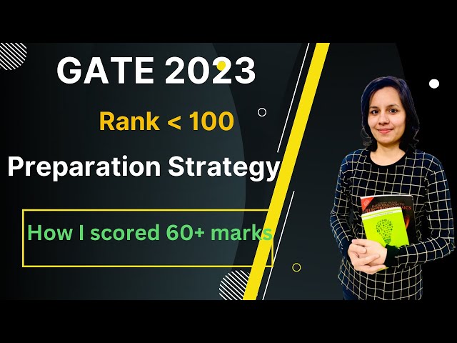 Physics GATE 2023 | Best Preparation Strategy | rank below 100 | score more than 60 marks