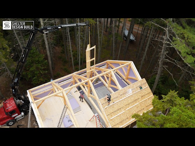 The Most Unique Timber Frame Barn We've Ever Built | Shelter Builds