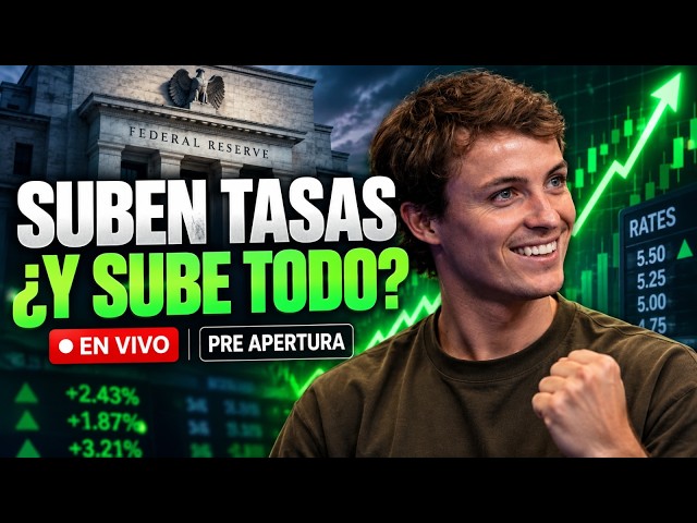🚀 TODO VERDE POST FED | ¿Qué está comprando el mercado? EN VIVO