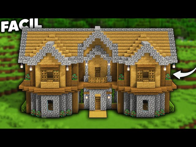 Minecraft: Como hacer una Casa Perfecta Para Survival
