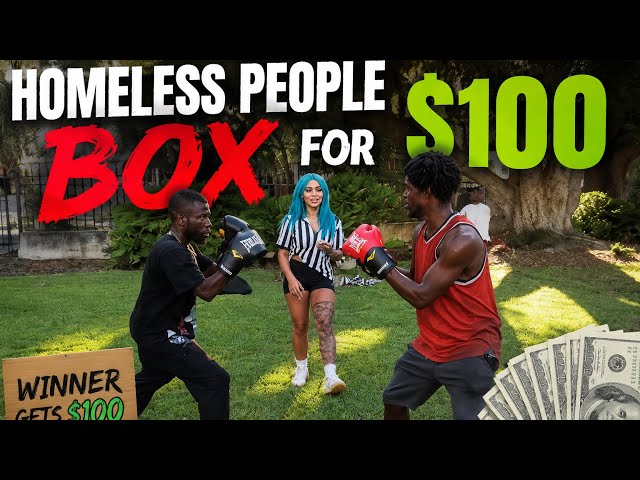 HOMELESS GUYS BOX FOR $100!