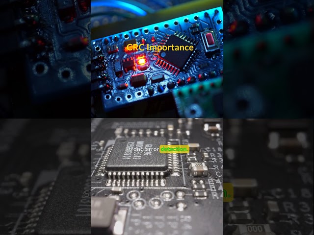 Cyclic Redundancy Check (CRC) in Embedded Systems  #cybersecurity #software #computerscience #code