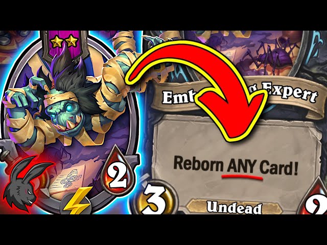 You can Reborn ANY Shop Minion With this Trick! | Hearthstone Battlegrounds