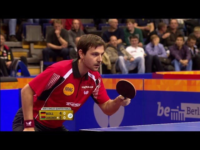 2016 German Open MS-QF Timo Boll - Vladimir Samsonov (full match|short form in HD)