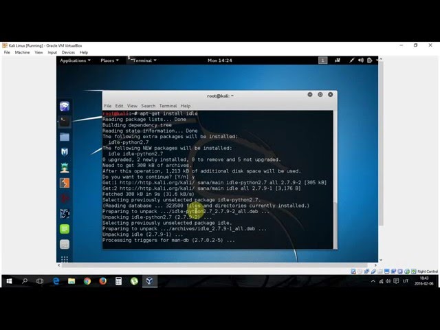 How to install python idle in Kali Linux