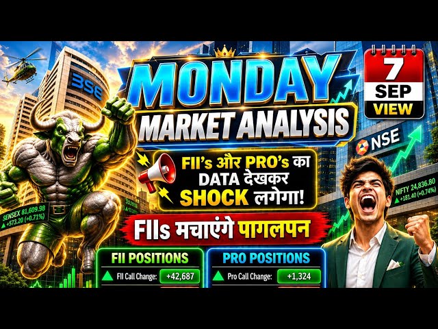 Monday market prediction | Monday Nifty, Sensex, Banknifty Prediction | Monday Market gap Up or down