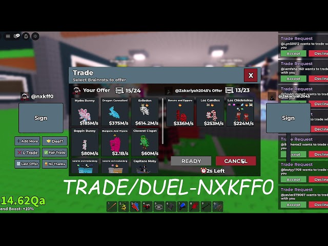 🔴 LIVE Roblox Steal Brainrot 🔥 Trade + Duel + PvP Battles | GoodTk