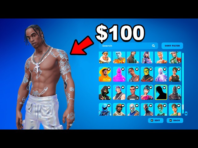I Bought 10 Fortnite Accounts For $100..