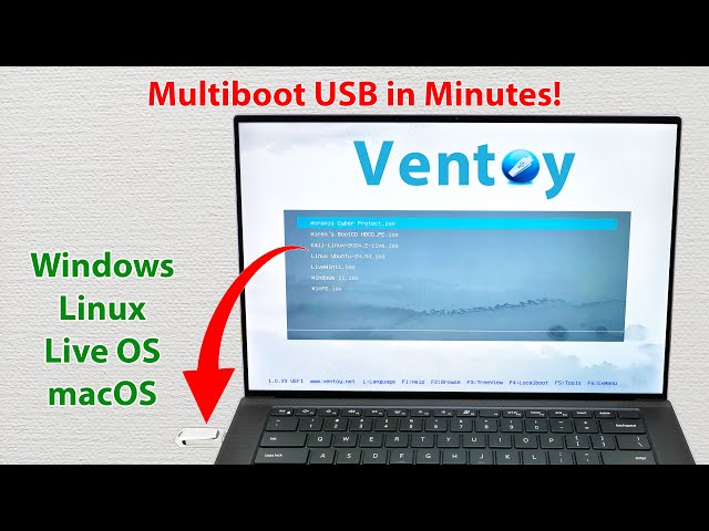 Create a Multiboot USB Drive in 2025 with Ventoy | Boot ISO Files Easily