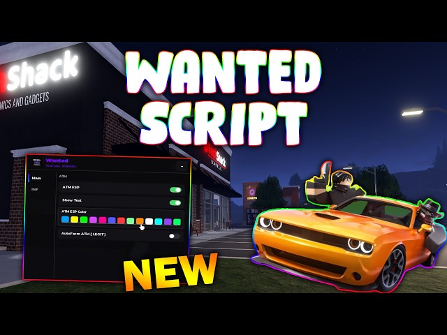 *NEW* Wanted Script (PASTEBIN 2025) ( AUTO FARM MONEY )Wanted VIDEO