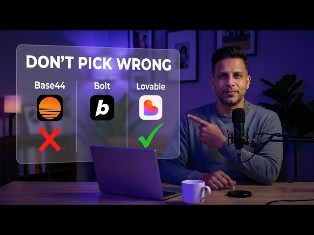 Base44, Bolt, or Lovable? The Ultimate Build-Off Results