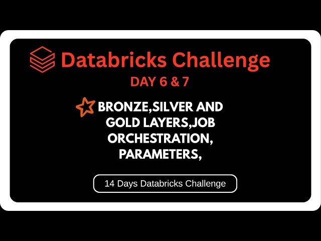 Databricks Orchestration & Medellin Architecture | Databricks Apache spark tutorial | Databricks