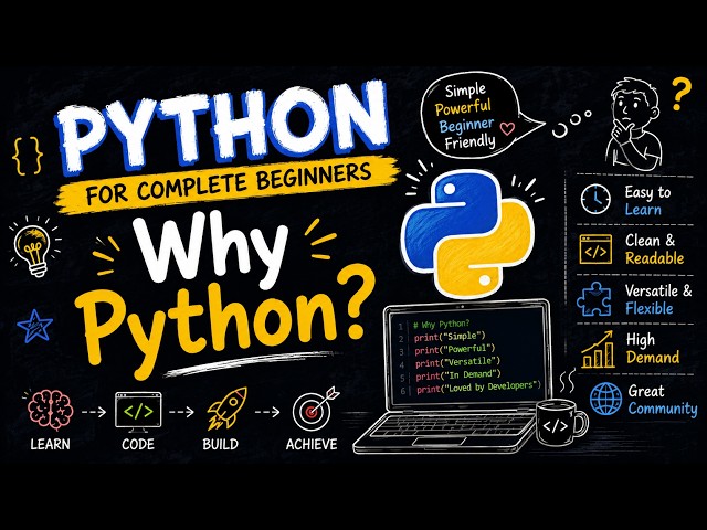 3. Why Python? | Why Learn Python? | Python for Complete Beginners