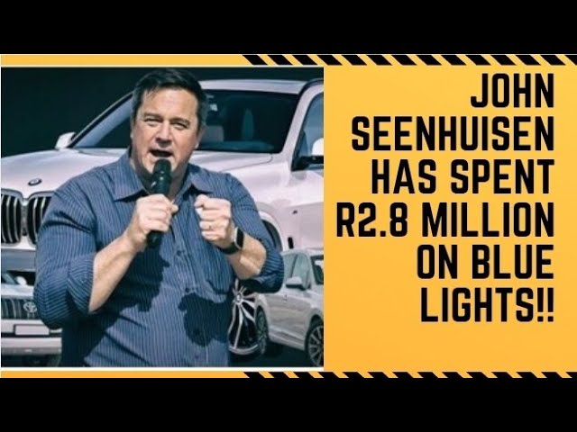 John Steenhuisen lied, he drives Blue lights|Eskom owes Blackrock #ramaphosa #gnu
