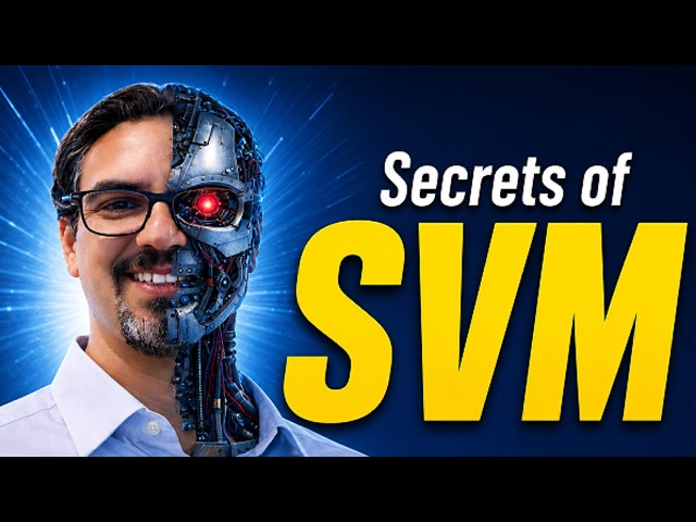 The Secrets of SVM | C, Gamma, Kernels & Hyperparameter Tuning Explained
