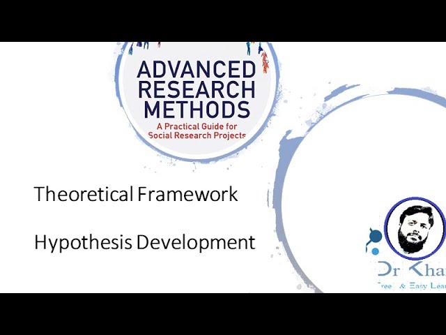 Theoretical Framework | Hypothesis Development | Research Process | Uma Sekaran | Catherine Dawson