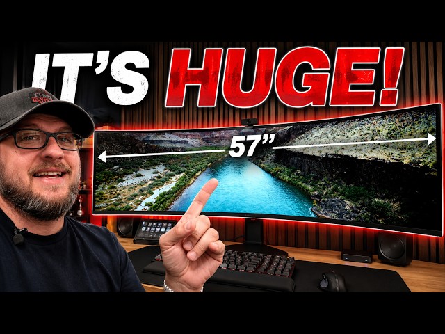 Samsung 57" 8K Monitor - Future of & Productivity Unleashed!" (Time to look for a gaming PC?)
