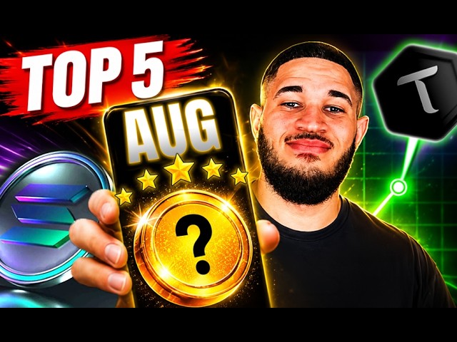 🚨 Top 5 Altcoins I’m Buying Before the Next Bull Run!