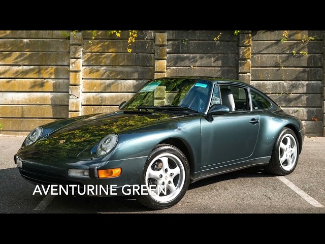 Porsche 993 Most Desirable Colours