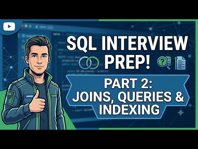 SQL Interview Questions and Answers | SQL JOINs, SELECT & Indexes Explained