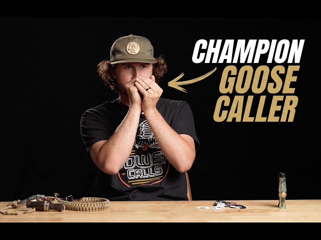How to PERFECT the cluck and moan Goose Call
