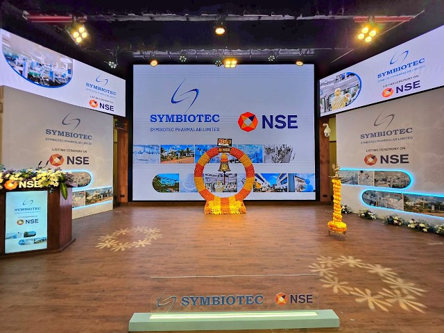 Listing ceremony of Symbiotec Pharmalab Limited