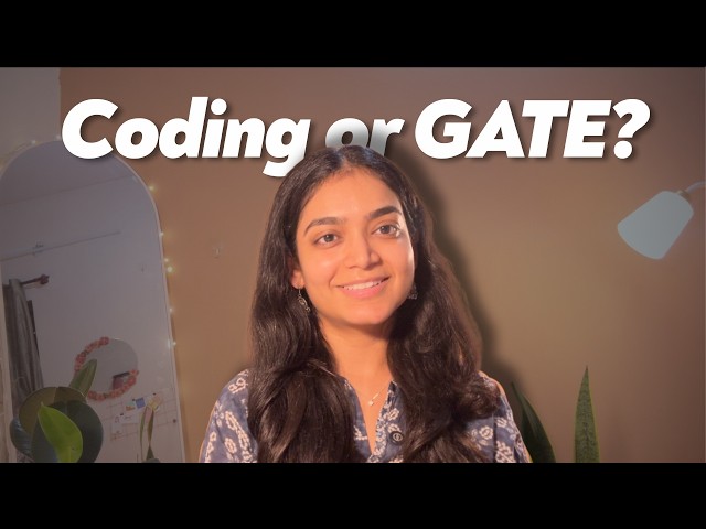 How to Balance Coding & GATE Prep (Without Burning Out)