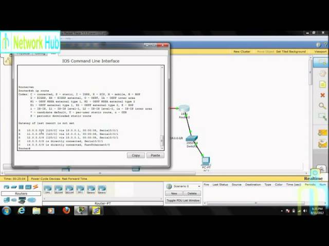 Cisco  Tutorial: Configuring RIP(Routing Information Protocol ) on Cisco Packet Tracer