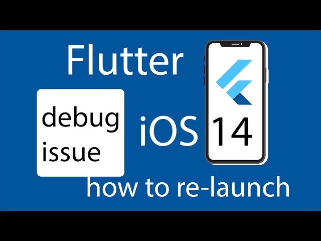 How to change debug mode in Flutter app on iOS 14+ to launch it multiple times