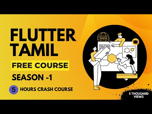Flutter Complete Tutorial Tamil (2024)| Flutter Development | Season 1 #coding  #codingintamil