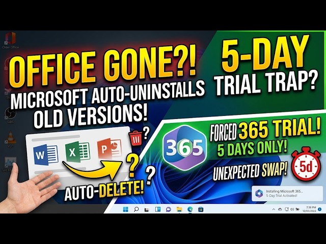 ❌ Office Gone! Microsoft Removes Old Versions of Office From Users PC's Without Warning! ❌