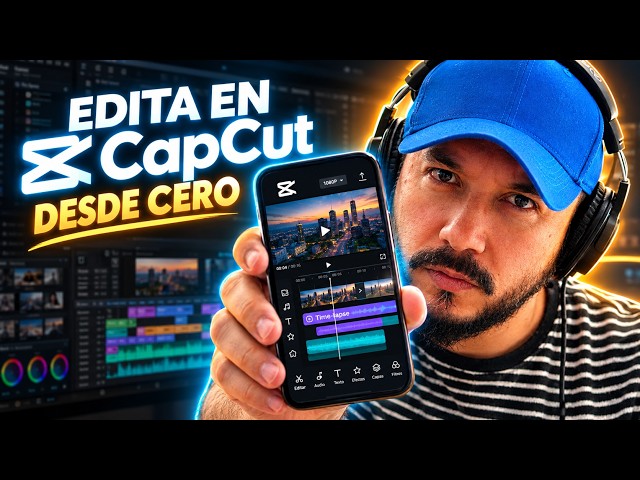 Cómo EDITAR en CapCut en tu CELULAR desde CERO 2026 (Tutorial para Principiantes)