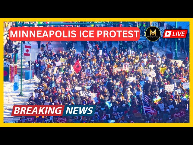 ICE RAIDS DAY 53 - PROTEST AGAINST ICE CONTINUE - Minneapolis, MN