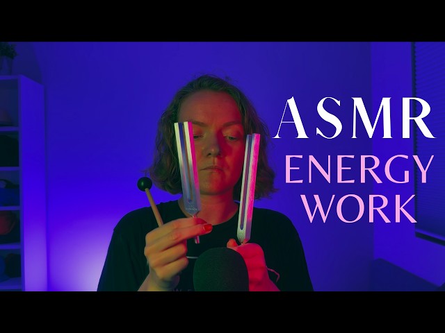 [ASMR] No Talking Energy Pulling & Tuning Forks | Relaxing Session