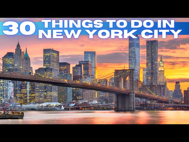 Best Things To Do in New York City 2026 4K