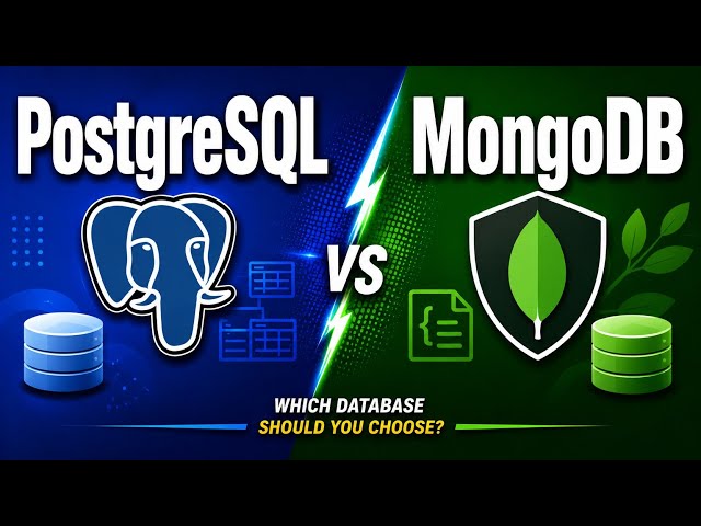 PostgreSQL vs MongoDB: Which Database Should You Choose? | Uplatz