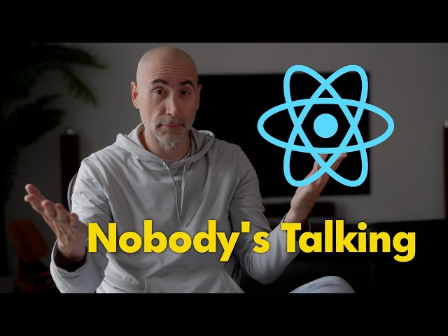 Why React js isn't Talked about Anymore