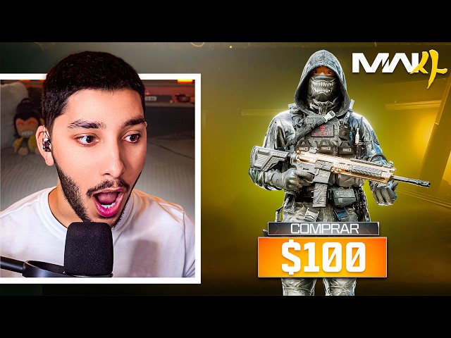 I BOUGHT an MW4 SKIN in WARZONE (NEW COD)
