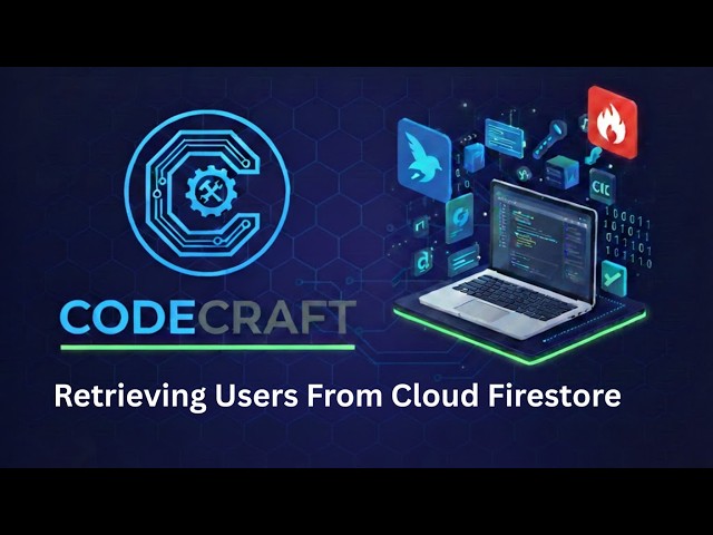 Flutter & Firebase Chat App 🚀 Fetch Users from Cloud Firestore (Real-Time) | CodeCraft